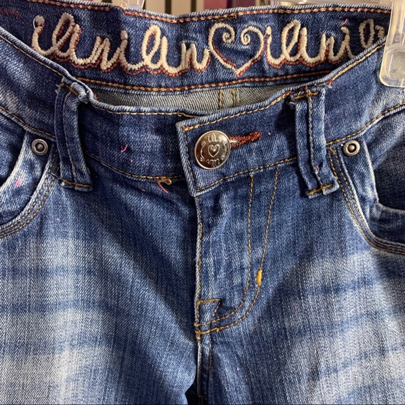 Ilir- Medium Wash Low Rise Jeans size 3 - Picture 10 of 11